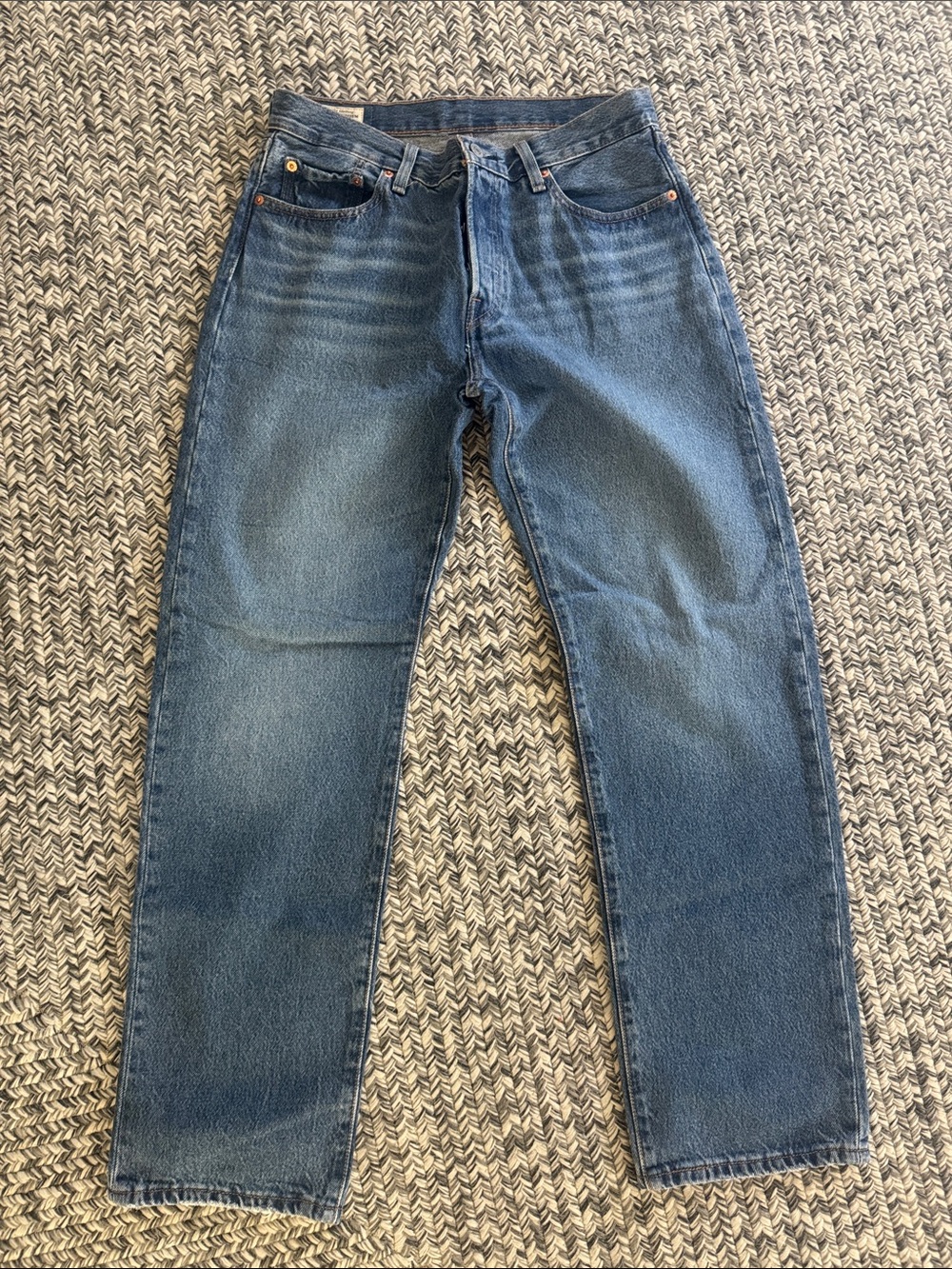 Levi's 501 90’s Straight-Leg Blue Denim Jeans
